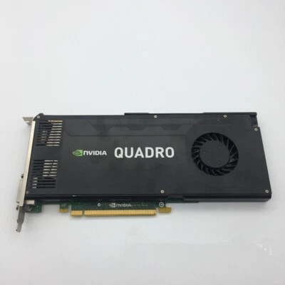 NVIDIA Quadro K4000 3GB 768SP GDDR5 DisplayPort DVI Professional Graphics Card - Image 1 of 4