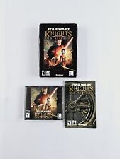 STAR WARS: KNIGHTS OF THE OLD REPUBLIC (PC, 2003) KOTOR Big Box Game 4 Discs Set