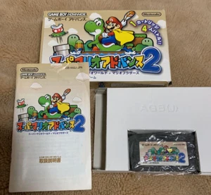 Super Mario Advance 2 Nintendo GameBoy Advance GBA Japanese ver Tested - Picture 1 of 4