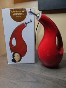 Rachael Ray Red EVOO Bottle Dispenser With Spout Good-Excellent Is cleaned.