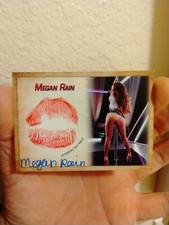2023 Collectors Expo Model Megan Rain Autographed Kiss Card