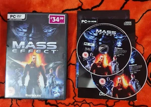 Mass Effect PC DVD Game 2007 Retro Gaming RPG Complete with Manual - Picture 1 of 4