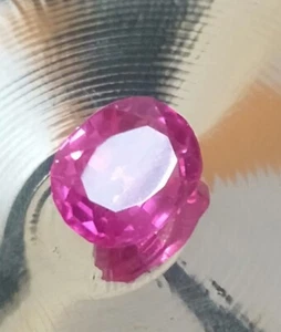 7,70 ct natürlicher schöner rosa Saphir ovaler Schliff Form A+++ lose Edelsteine - Bild 1 von 6