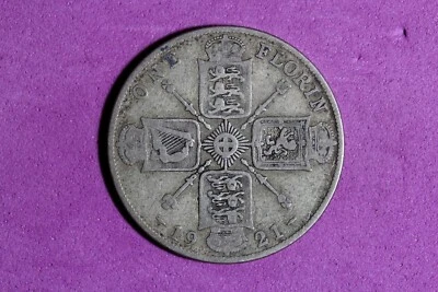 1921 Great Britain 1 Florin Silver Coin #M22235 - Image 1 of 2