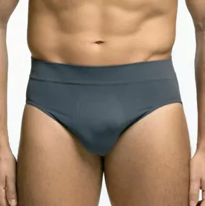 Slip uomo Pompea in microfibra a coste anatomica senza cuciture art 89520442 - Imagen 1 de 9