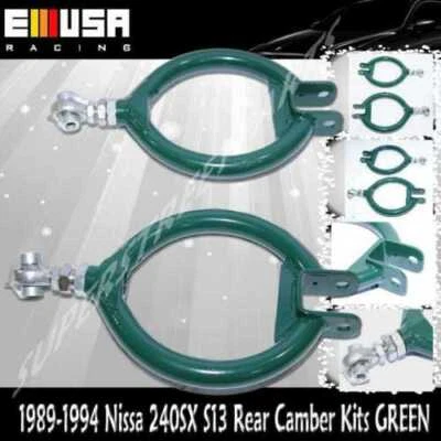 Juego de brazos de control de inclinación trasera VERDE para 89-94 240SX Silvia S13 90-96 Fairlady Z32 Foto 1 de 4