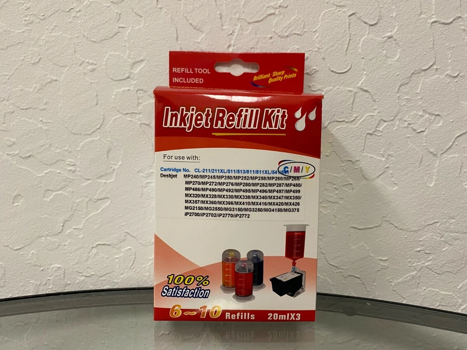 CL-211XL cartridge refill kit box for canon PG-211 color ink - Imagem 1 de 1