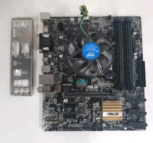 ASUS B150M-A Rev.1.03 LGA 1151 DDR4 Core i3,i5,i7 6thGen CPU Support Motherboard - Picture 1 of 6