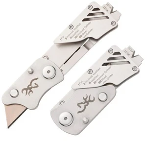 Browning Mini Range Tool Frame Stainless Handle / Uses Standard Utility Blades - Picture 1 of 5