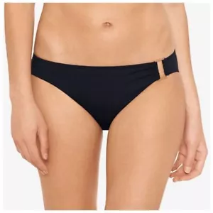Lauren by Ralph Lauren Beach Club Solids Hipster Bottom Black Size US 4 304365 - Picture 1 of 2