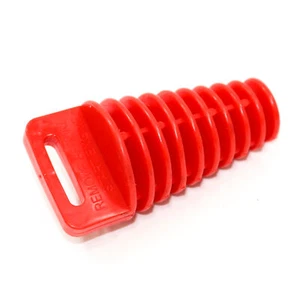 Silenciador de escape ROJO impermeable bloque protección tapón PIT PRO moto todoterreno ATV - Imagen 1 de 6