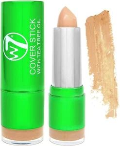 W7 Cover Stick with Tea Tree Oil Concealer - 3.5 g (Pack of 1), Light Medium - Picture 1 of 4