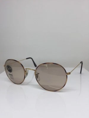 NUEVAS GAFAS DE SOL REDONDAS B&L RAY BAN W0701 VXAS CAMBIANTES Lentes Tortuga Foto 1 de 4