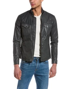 $1298 Brand New John Varvatos Collection Garment Washed Jacket EU 50 USA 40 - Picture 1 of 16