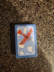 NEU Vintage TRUMP Spielkarten Red Barron Plane (sealed) - Bild 1 von 4