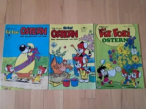 Fix + Foxi Cuaderno Especial Pascua - Lote 3 cuadernos cómicos de 1972-79 - Imagen 1 de 5