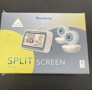 Moonybaby Split Baby Monitor 2 Cameras Open Box - Picture 1 of 1