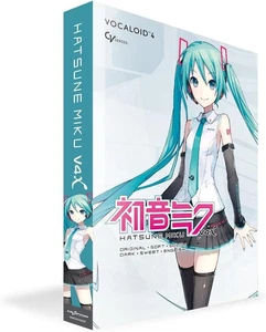 CRYPTON VOCALOID 4 HATSUNE MIKU V4X (incl. ENGLISH) PACKAGE DAW Windows Mac NEW - Picture 1 of 2