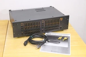 TOA E-112 Graphic Equalizer AC 100V 50/60Hz 17W Excellent Tested Japan MG01 9.5 - Picture 1 of 10
