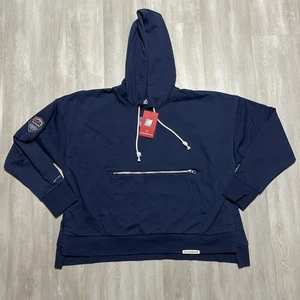 Nike USA Basketball Hoodie Womens XL Standard Issue Navy Blue Olympics Team USA - Picture 1 of 16