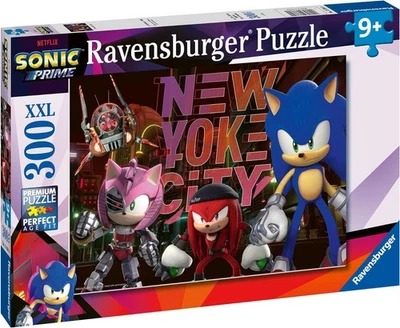 RAVENSBURGER, Puzzle XXL 300 Pezzi Sonic Prime - New Yoke City, ,  RAV133840 - Immagine 1 di 2