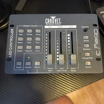 Chauvet Obey 3 Universal Lighting Controller LED DJ Stage Light Control - Image 1 of 2