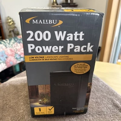 Malibu 8100-0200-01Landscape Lighting 200W 120V - Black - Image 1 of 4
