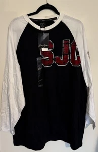 Vintage Sean John Shirt 3XL Long Sleeve 00s Y2k Hip Hop Rap Tee Deadstock NWT - Picture 1 of 7