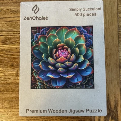 ZenChalet Wooden Jigsaw Puzzle 500 Pieces - Image 1 of 4