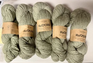 Cascade ReVerb Garn - Menge 5 Knäuel - weiche Öko recycelte Wollmischung - Bild 1 von 3