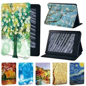 Paint eReader Stand Cover Case For Amazon Kindle 8 10 11/Paperwhite 1 2 3 4 5 - Picture 1 of 34