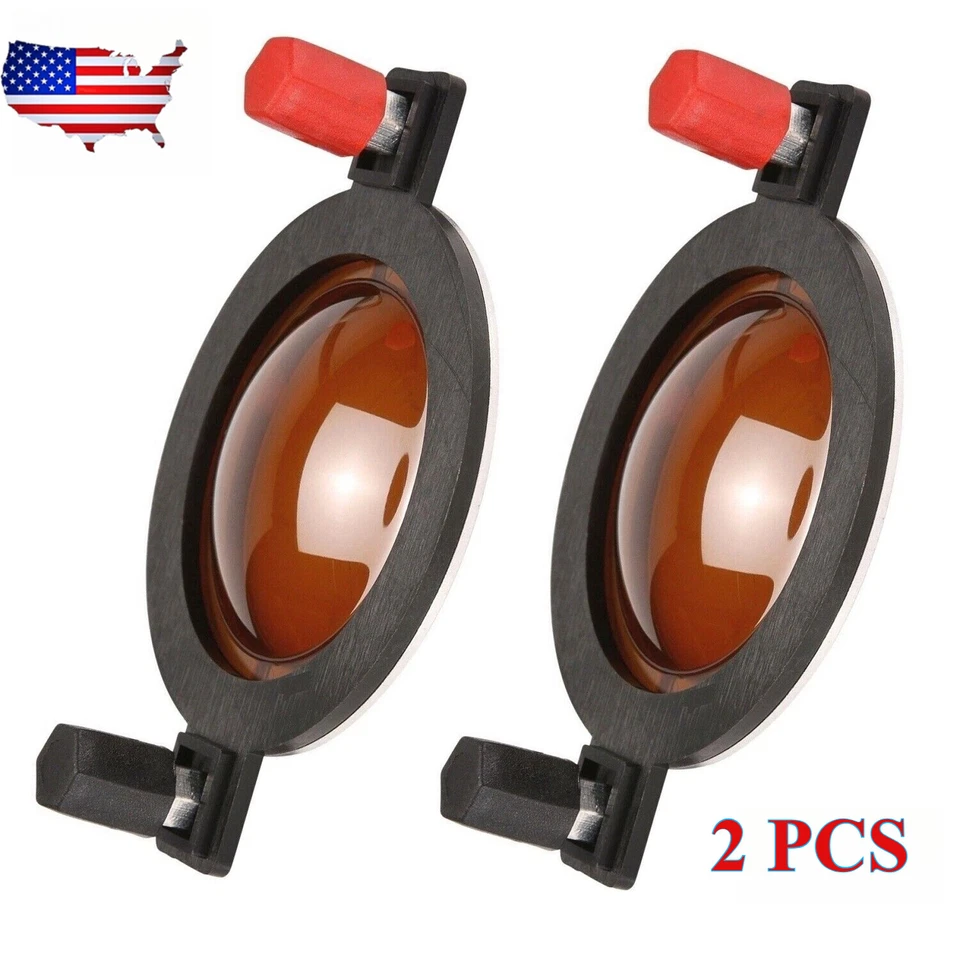 2 PCS Diaphragm For PRV Audio RPD290Py Polyimide D290Py Horn Driver 44.4mm 8ohm