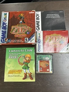 Legend of Zelda: Oracle of Seasons (Nintendo Game Boy Color) - Complete - Tested - Picture 1 of 9