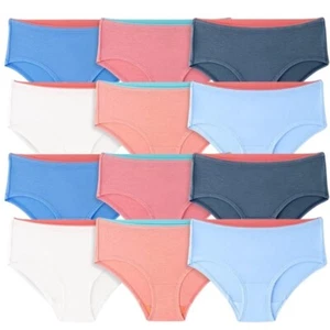 Girls True Comfort 360 All Over Stretch Stretch Hipster Underwear 12 Pack Sze 6 - Picture 1 of 2