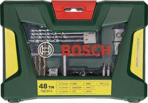 BOSCH TOOL ACCESSARY SET  (DRILL BIT SET)  48 PCS V48 - Picture 1 of 3