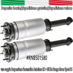 2PC Sospensione Pneumatica Anteriore RNB501580 SX + DX for Range Rover Sport LS - Imagen 1 de 12