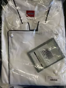 Dickies Men's Paolo Classic Chef Coat Basic Long Sleeve Chef Jackets DC122 - Picture 1 of 1