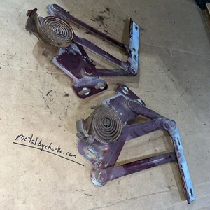 1990-1993 Dodge Ram D150 D250 D350 Hood Hinges Cummins - Picture 1 of 1
