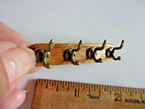COAT RACK FOR THE WALL  -   DOLL HOUSE MINIATURE