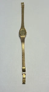 Vintage Caravelle by Bulova P9 Quarzuhr Damen goldfarben neu Akku - Bild 1 von 7