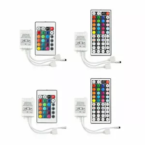 24 44 Key IR Wireless Remote Control Dimmer For RGB 5050 2835 LED Strip Lights - Picture 1 of 19