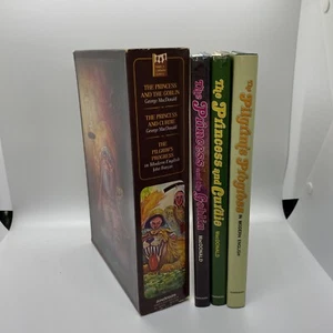 (3) 1980 Princess & Goblin, Currie, And Pilgrims Progress George MacDonald HC SC - Picture 1 of 16