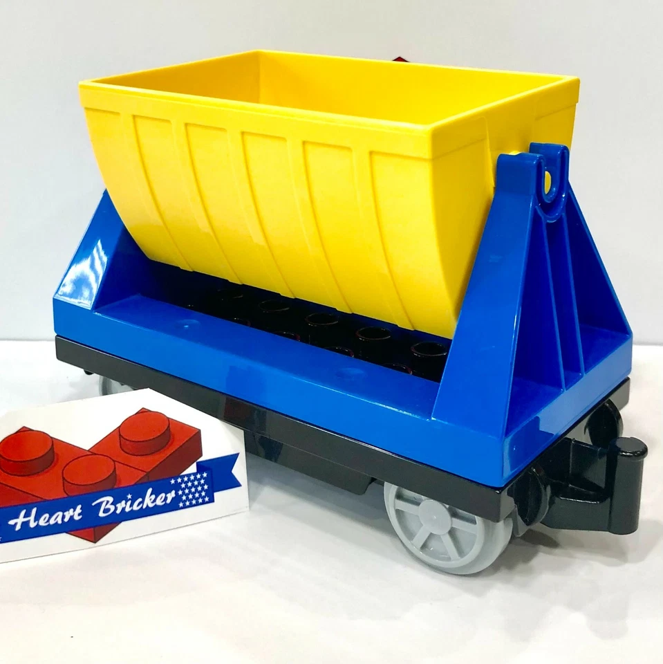 Lego Duplo Train Car, Tipper Wagon - MUITO RARO! 100% Novo em folha, SEM IMITAÇÕES! - Imagem 1 de 1