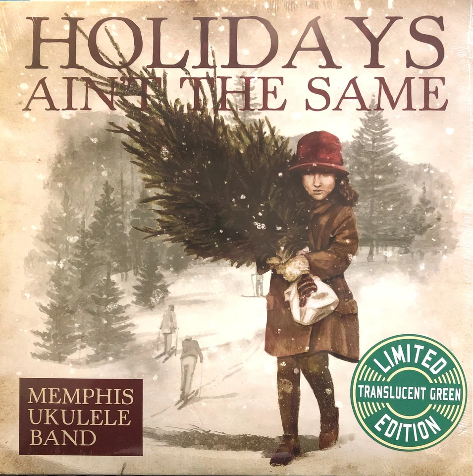 MEMPHIS UKULELE BAND - Holidays Ain't The Same (Sealed Colored Vinyl, 2021) - Image 1 of 4
