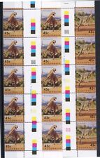 [G80.299] Australia : Dino - Good Lot VF MNH Stamps Gutter Pairs blocks of 10