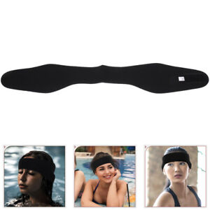  Swimming Headband Kids Silicone Waterproof Ear Cap Ears Protection Adjustable