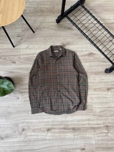 Burberry Brit Nova Check Button Up Shirt Men's Size S - Picture 1 of 10
