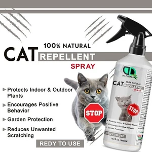 100% Natural Cat Repellent, Safe & Effective -Prevents Scratching & Damage - Picture 1 of 18