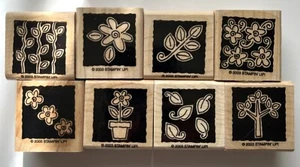 Stampin' Up 2003 (Juego de 8) "Bloques de jardín" - Imagen 1 de 3