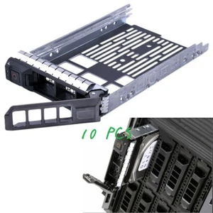 10X for Dell 3.5" SAS SATA Tray Caddy 0G302D 0F238F 0X968D R720 R710 R520 R510 - Picture 1 of 11